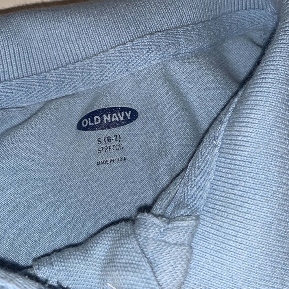 Old Navy Light Blue Polo - Picture 2 of 4